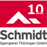 Logo, 10 Jahre Schmidt Spenglerei Thüringen GmbH